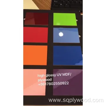 High Gloss UV MDF Board 18mm for Cabinet Use